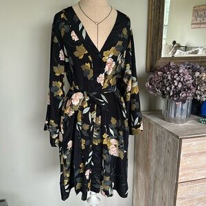 blue dress for baby girl Aimi Kimono Robe